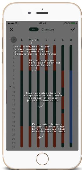 HEATZY FLAMcopic - Utilisation du mode Programmation - 3