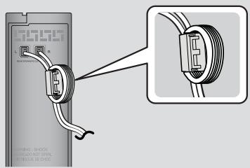 SAMSUNG HT-F9750W - Pour le cable de l'enceinte - 2