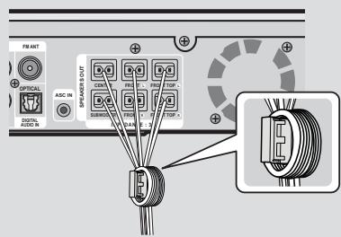 SAMSUNG HT-F9750W - Pour le cable de l'enceinte - 1