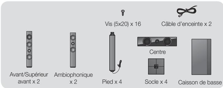 SAMSUNG HT-F9750W - Accessoires des enceintes - 1