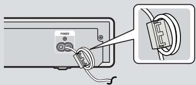 SAMSUNG HT-F9750W - Pour le cordon d'alimentation - 1