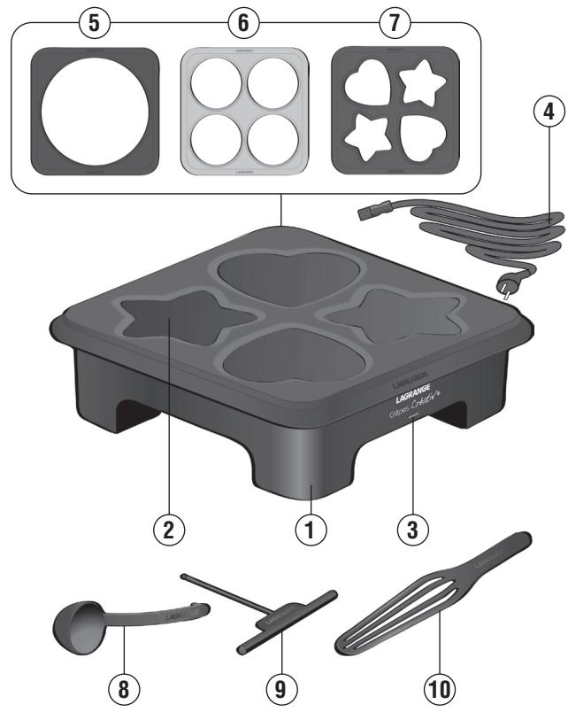 LAGRANGERE 139009 - Crêpes Créativ® - 1
