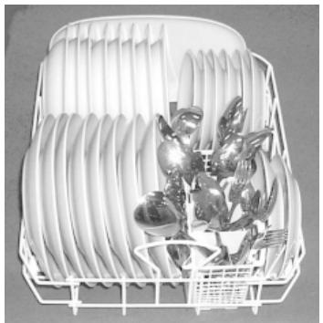 ARISTON LL 420 BLANC - Le réglage du panier supérieur? - 3