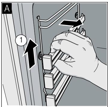 NEFF B16P63N1FR - Risque de brûlure du aux pieces chaudes de le compartment de cuisson! - 1