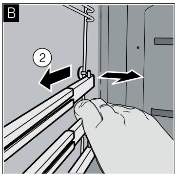 NEFF B16P63N1FR - Risque de brûlure du aux pieces chaudes de le compartment de cuisson! - 2