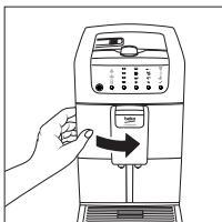 BEKO CEG7425B - Démonter et nettoyer l'unité d'écoulement de café - 1