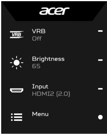 NITRO VG252QPBMIIPX - Page principale - 1