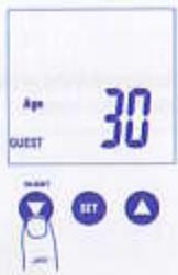 TANITA BF579 - PROGRAMMATION DU MODE INVITE - 1