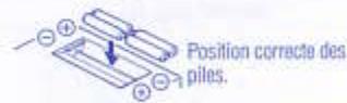 TANITA BF579 - Insertion des piles - 2