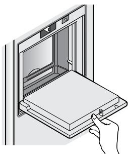 LG-GOLDSTAR GW-L2275YLQ - Ouvrir la portedu compartment fraîcheur - 1
