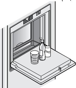 LG-GOLDSTAR GW-L2275YLQ - Ouvrir la portedu compartment fraîcheur - 2