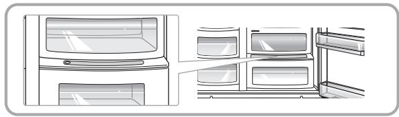 LG-GOLDSTAR GW-L2275YLQ - Changement de la température dans la Zone Miracle (sur certains modèles uniquement) - 1