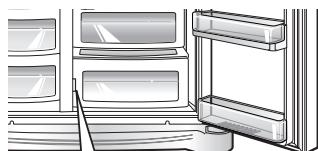 LG-GOLDSTAR GW-L2275YLQ - Conversion en compartmenté légumes ou viande (sur certains modèles uniquement) - 2
