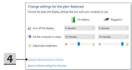 MSIPC PS65_MODERN8RD-255FR - Choisissez ou personnalisez un mode de gestion de l'alimentation - 4