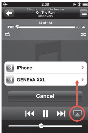 GENEVA XXI BLANC MAT - Guide de couplage pour d'autres appareils et téléphones mobiles - 2