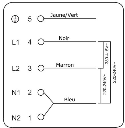 DARRYSCHNEIDER SCTI641SSL - Brancher la plaque de cuisson à l'alimentation - 4