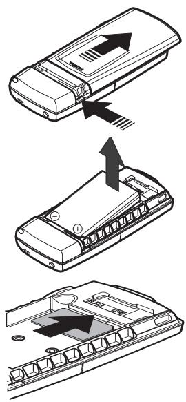 NOKIA 9352597 - Installer la carte SIM et la batterie - 1