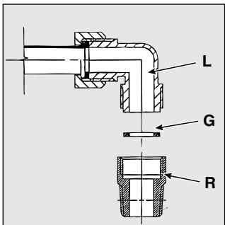 ARISTON PF 631E BK NOIR - Raccordement gaz - 1