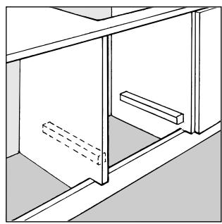 ARISTON PF 631E BK NOIR - Installation des tables à encastrer - 7
