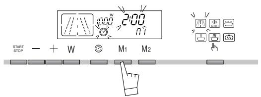 DE DIETRICH DME 388XE1 - Comment ménoriser une cuisson grâce aux mémoires M1/M2? - 4