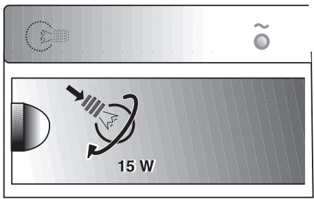 LADEN AM 325 - Comment replacer I'ampoule - 1