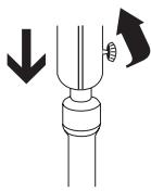 ALPATEC VL 445.1/PIED - INCLINAISON - 2
