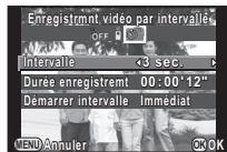 PENTAX Q-S1 BLANC KAKI + 5-15MM - Enregistment video par intervalle - 1