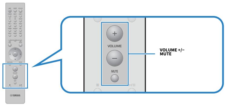 YAMAHA N2000A - Réglage du volume - 1