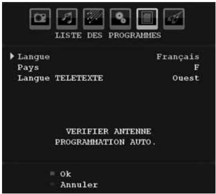 PROLINE LD2262D - Recherche automatique de chaînes - 3
