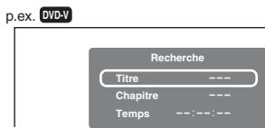 TOSHIBA SD-P1901 - Appuyez sur T plusieurs fois pour afficher "Recherche". - 1
