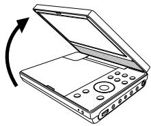 TOSHIBA SD-P1901 - Ouvrez le moniteur ACL. - 1