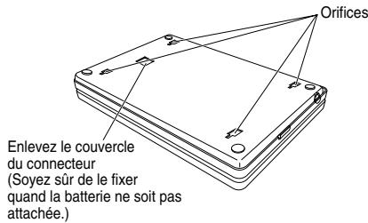 TOSHIBA SD-P1901 - Fixation de la batterie - 1