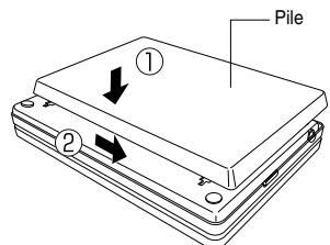TOSHIBA SD-P1901 - Fixation de la batterie - 2