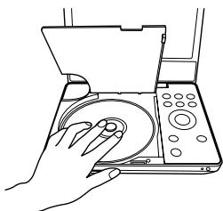 TOSHIBA SD-P1901 - Posez un disque. - 1