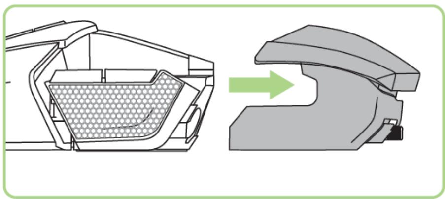RAZER OUROBOROS - INSERTION DE LA BATTERIE - MODELE US SEULEMENT - 2