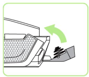RAZER OUROBOROS - INSERTION DE LA BATTERIE - MODELE US SEULEMENT - 5