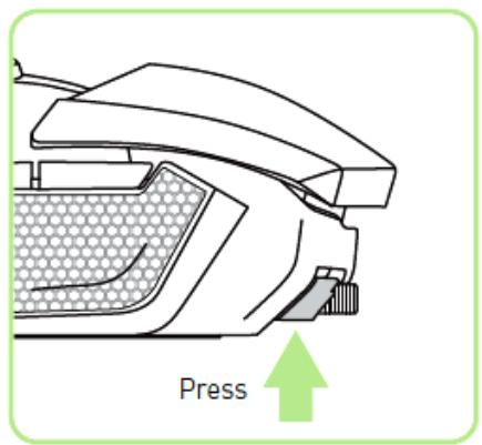 RAZER OUROBOROS - EXTENSION DU PANNEAU ARRÈRE - MODELE US SEULEMENT - 1