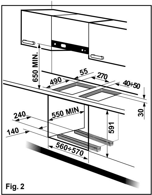 FAURE DPE027XINOX - Encastrement - 2