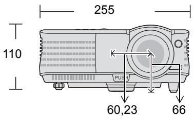 BENQ MP525P - Dimensions - 2