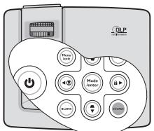BENQ MP525P - Changement de signal d'entrée - 1