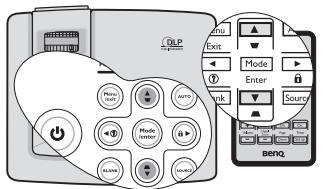 BENQ MP525P - - Utilisation des menus à l'écran - 1