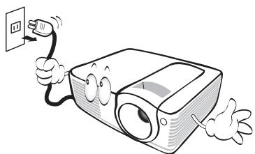 BENQ MP525P - Consignes de sécurité (suite) - 1