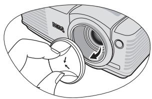 BENQ MP525P - Mise en marche du projecteur - 2