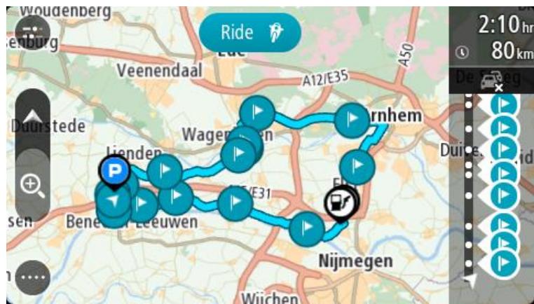 TOMTOM GPSGO_BASIC_5_EU_48 - Se rendre à un arrêt d'un parcours enregistré - 1