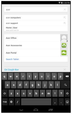 ACER NT.L85EE.005 - Le clavier de l'écran - 1