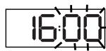 DE DIETRICH DQF754XE1 - Réglage de l'horloge (minutes) - 1