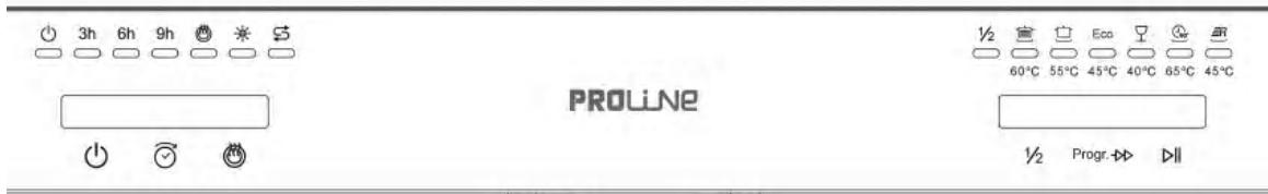 PROLINE DWP 1247 SILVER - Panneau de Contrôle - 1