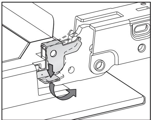 MI DG6600IN - Comment démonter la porte ? - 2