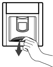 LG GR 642 AVP BLANC - Grille et plateau récapucérateur - 1