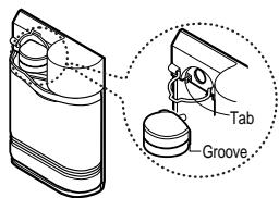 LG GR 642 AVP BLANC - Remplir le réservoir a eau - 3